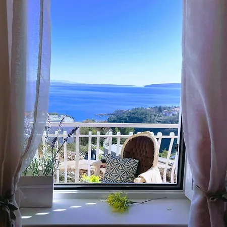 Cozy Bosnjak Near Opatija, With Sea View Terrace, Air Condition, Free Private Parking *